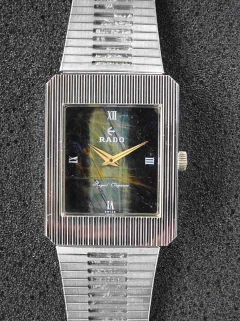 ラドー RADO ロイヤルエレガンス ROYALELEGANCE クォーツ 腕時計用 新品販売時 展示タグ プラタグ 通販 