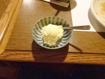 アフターのアイスクリーム