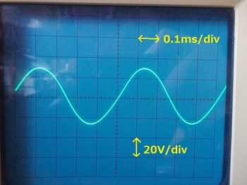 EL駆動回路の波形
