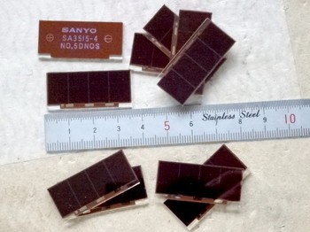 小さい太陽電池