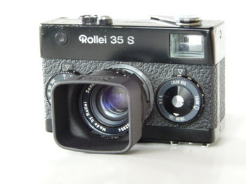 Rollei35に取り付けたところ