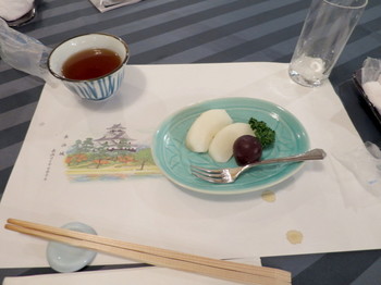 長浜ロイヤルホテルの宴会料理のデザート