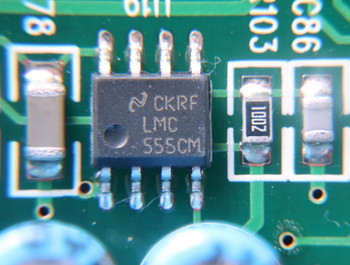 TIのタイマーIC,LMC555