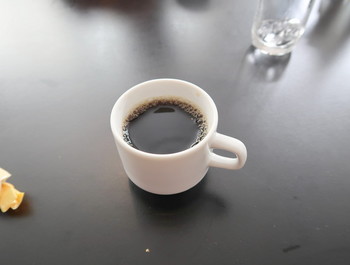 アフターのコーヒー
