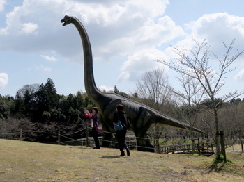 恐竜の大きさはかなりのもの
