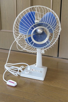 昭和の時代の扇風機