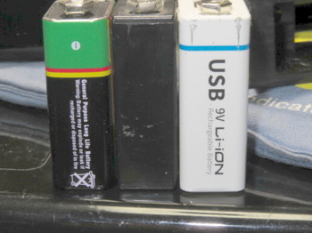 9V電池は三種類