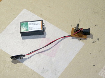 以前作成した9V電池の充電用回路